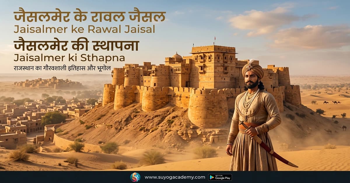 रावल जैसल व जैसलमेर स्थापना 1156 — CET/RAS PYQ के साथ (2026 Free Notes)