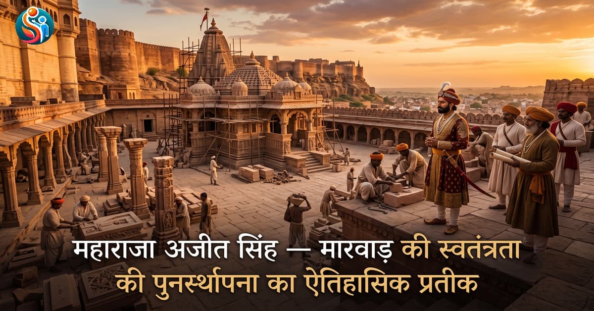 महाराजा अजीत सिंह — मारवाड़ स्वतंत्रता — CET/RAS PYQ के साथ (2026 Free Notes)