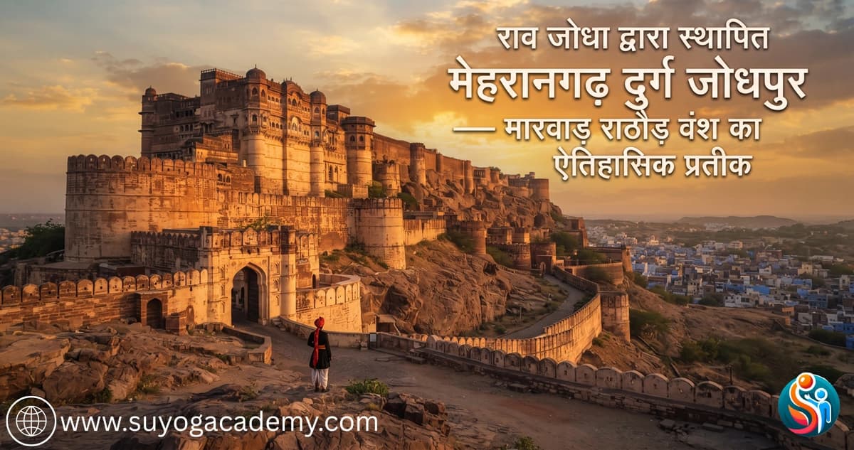 राव जोधा व जोधपुर की स्थापना 1459 — CET/RAS PYQ के साथ (2026 Free Notes)